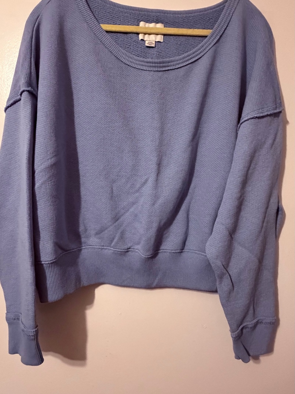 American Eagle Outfitters Light Blue Crewneck Sweatshirt